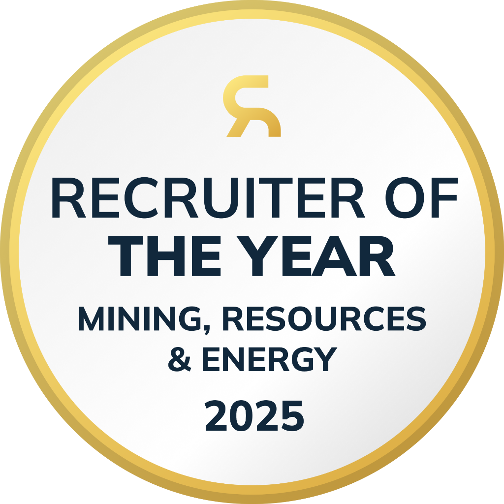 Recruiter of the Year — Mining, Resources & Energy