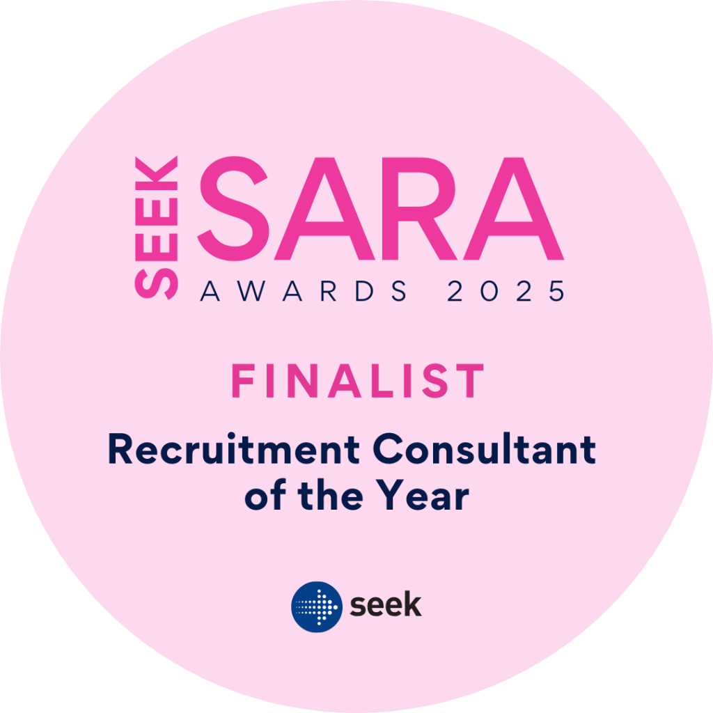 SEEK SARA Finalist — Recruitment Consultant of the Year 2025