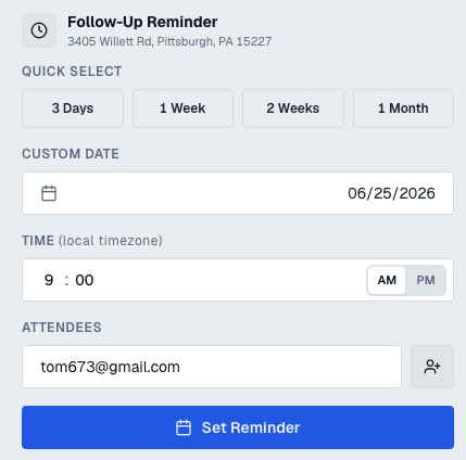 Deal Reminders & Follow-ups 1