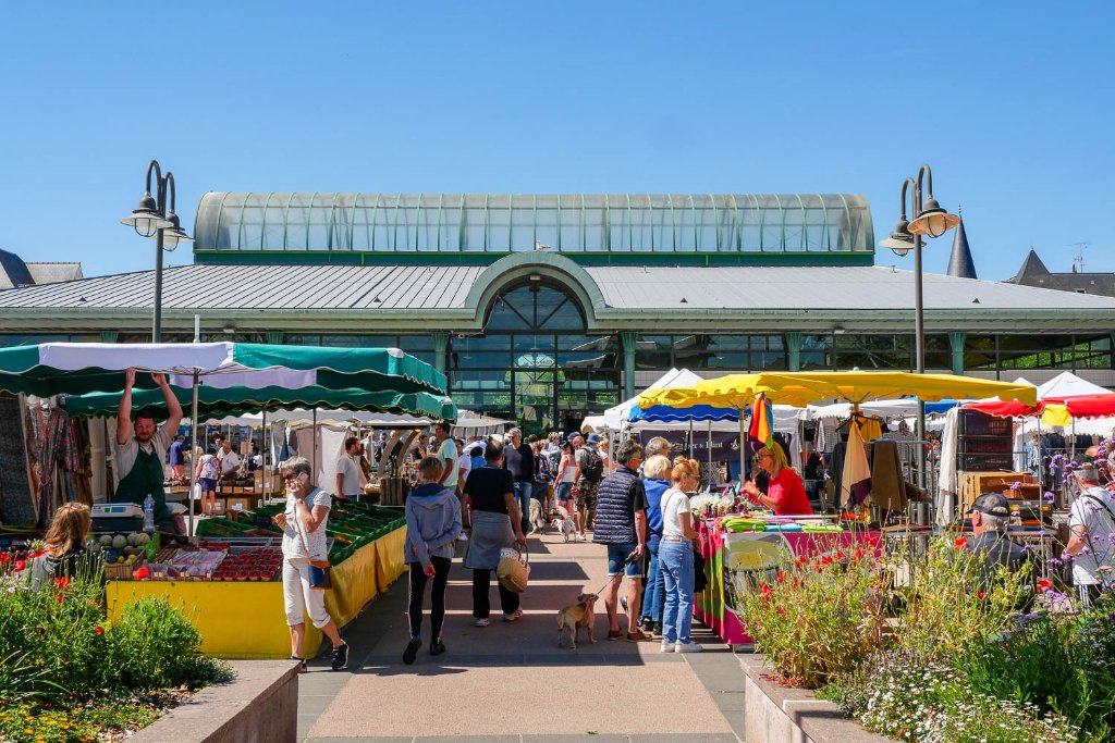 Le marché de Dinard