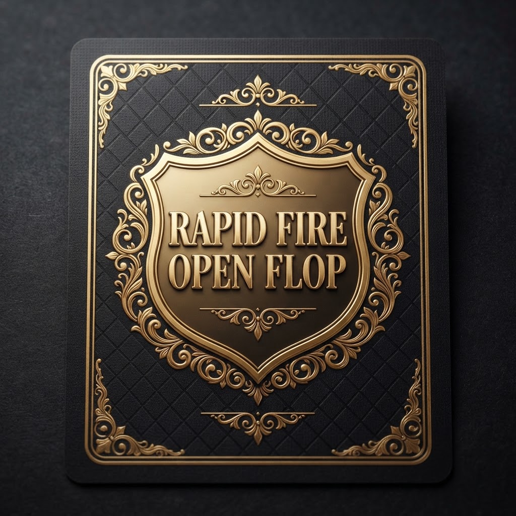 Rapid Fire Open Flop