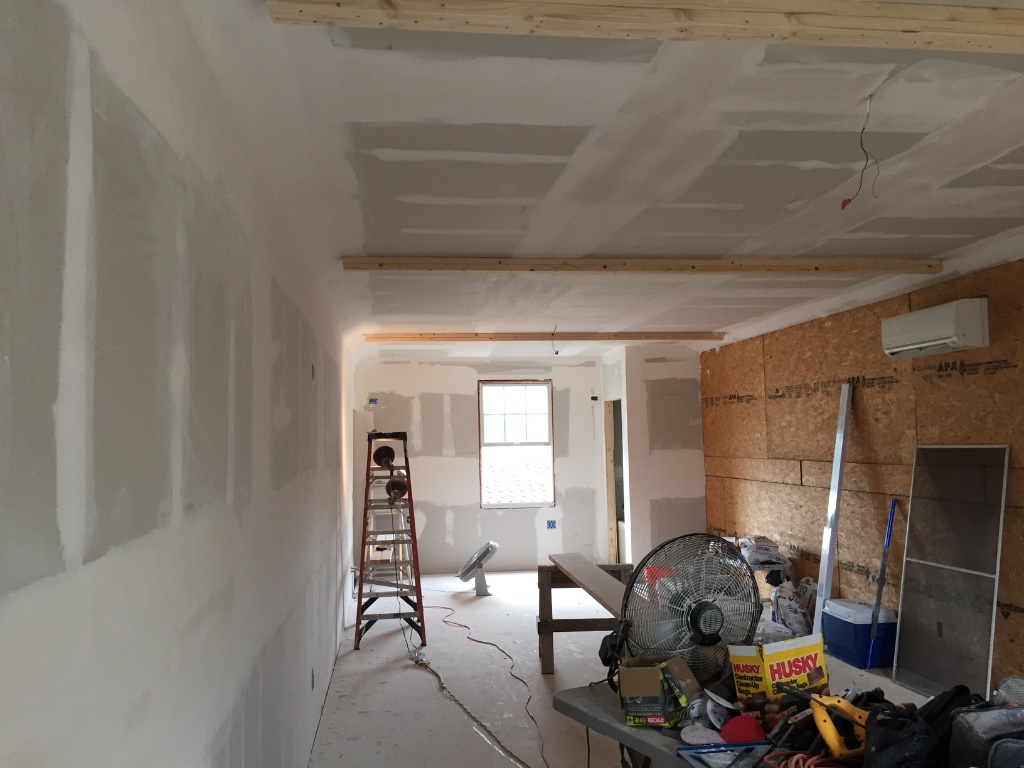 Attic Remodel — Drop-Down Hatch View