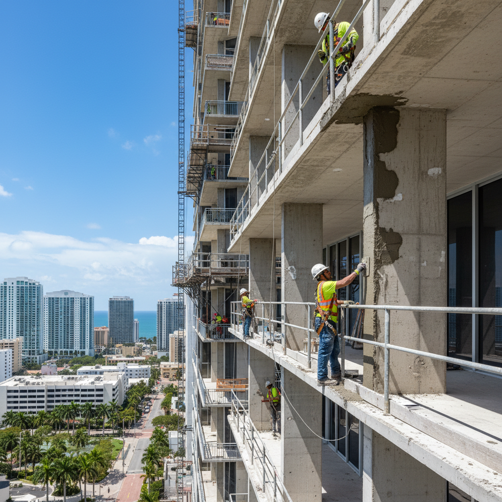 High-Rise Concrete Restoration