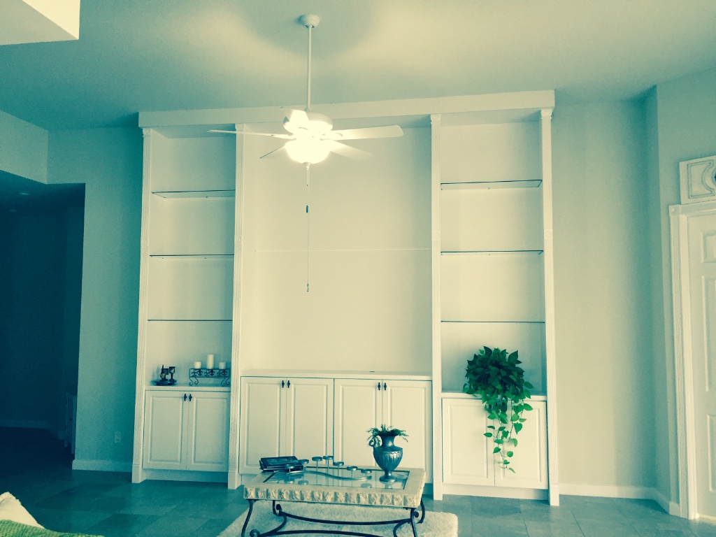Dark Espresso — Shelving Install