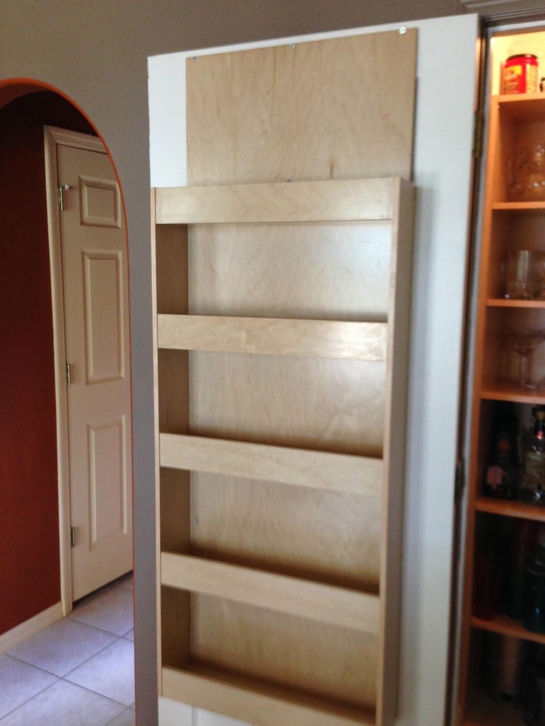 Pull-Out Pantry — Side View