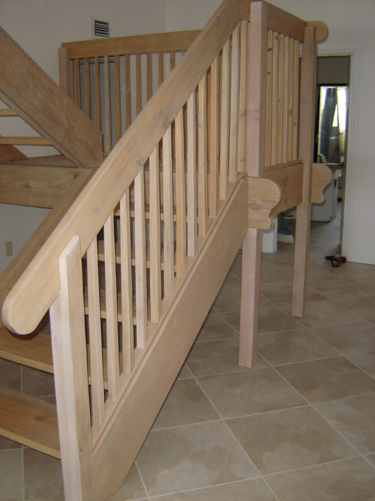 Pine Balustrade Detail