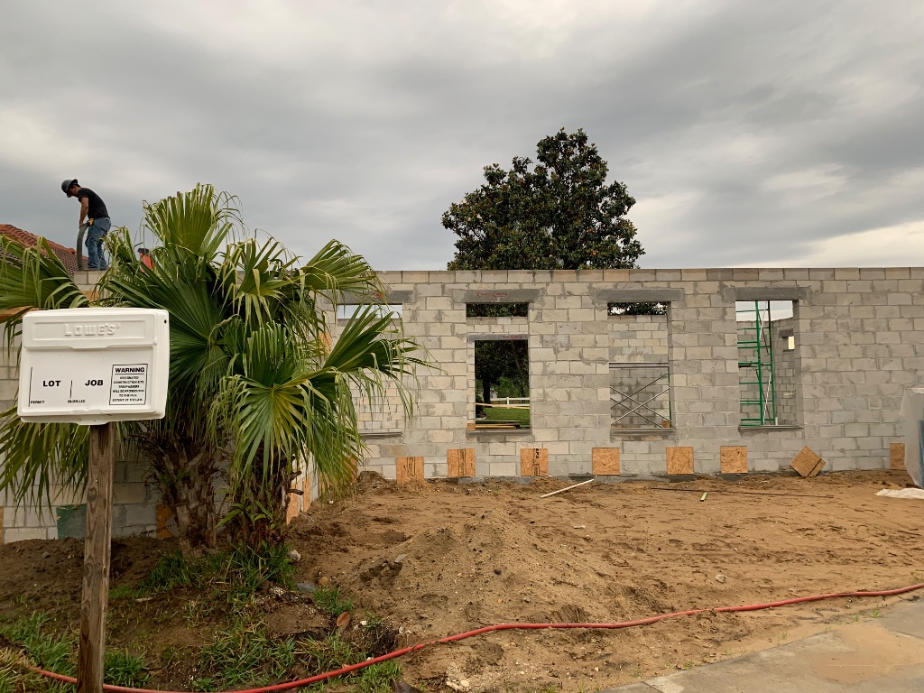 Block Shell with Window Openings
