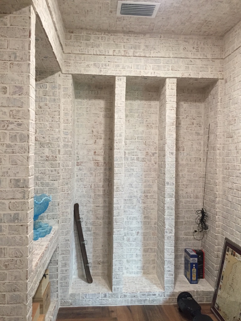 Wine Cellar — Full Niche Wall View