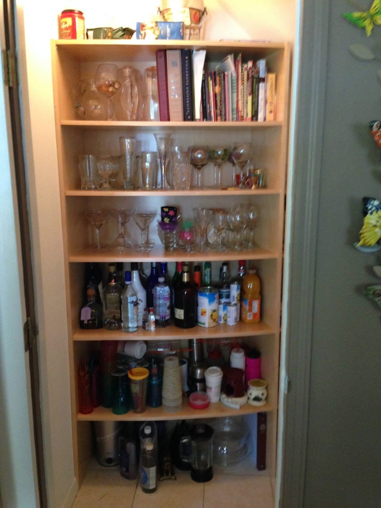 Built-In Pantry Shelving — Installed