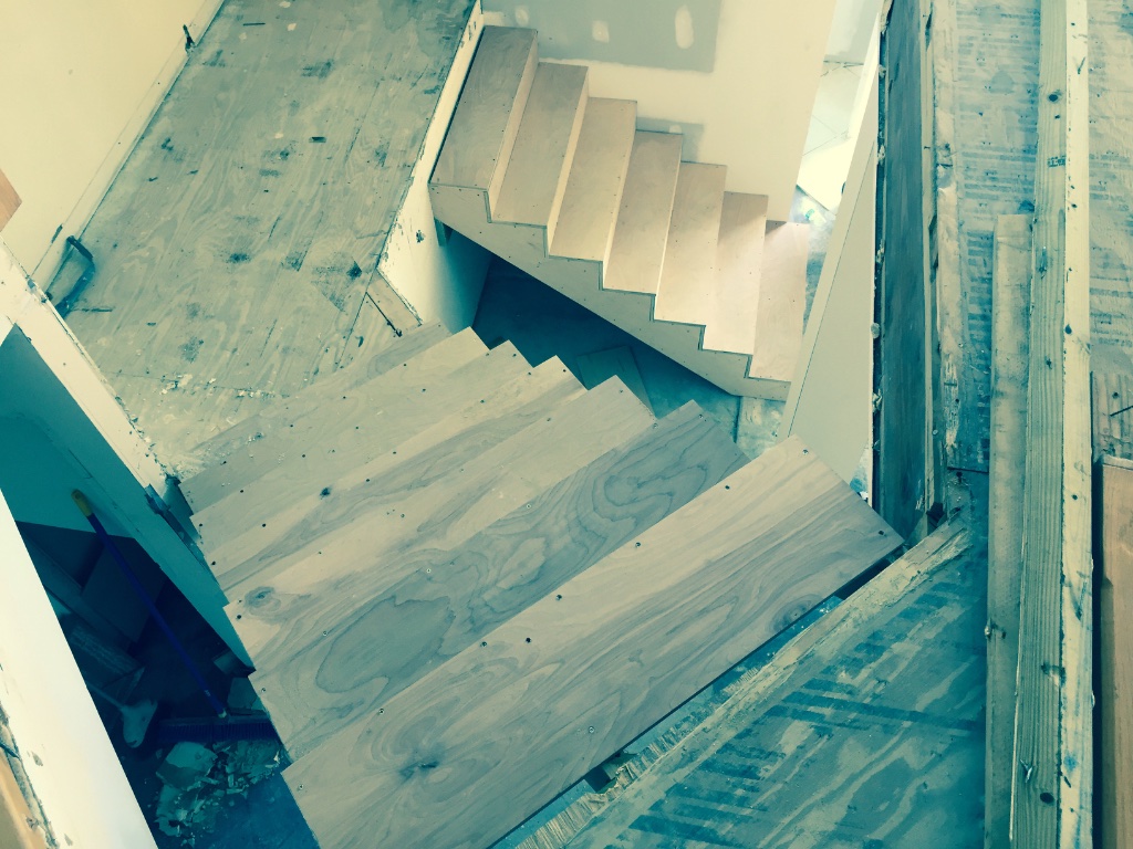Stair Rough-In — Two-Story Open Concept