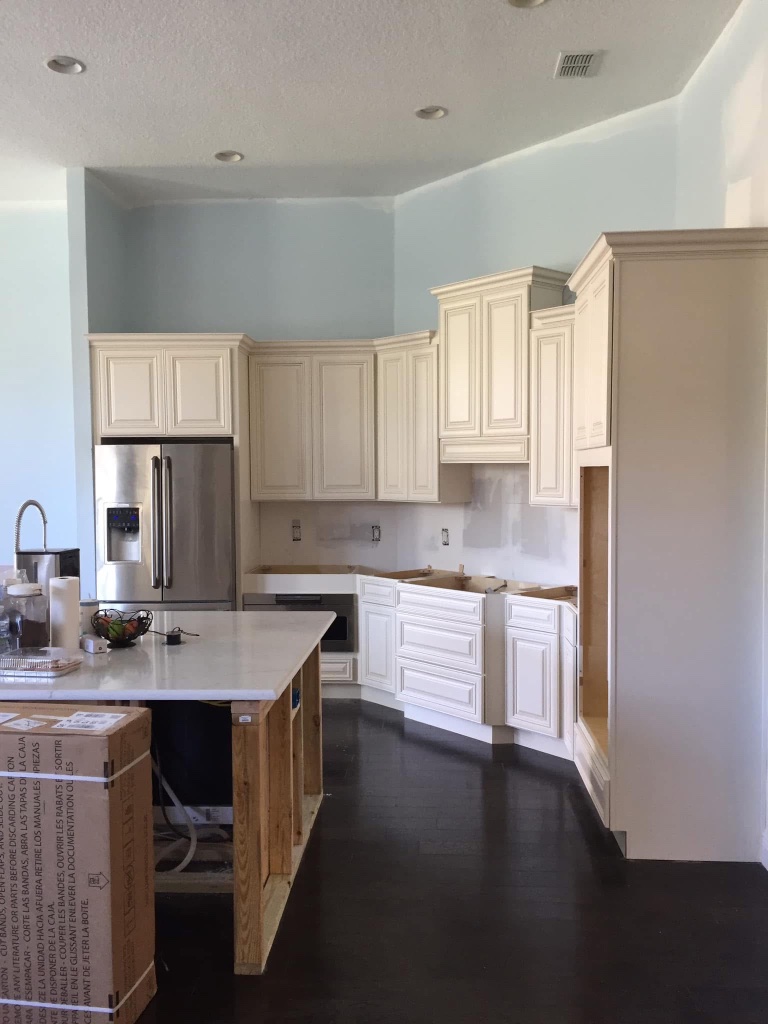 White Glazed — Hood Wall Detail