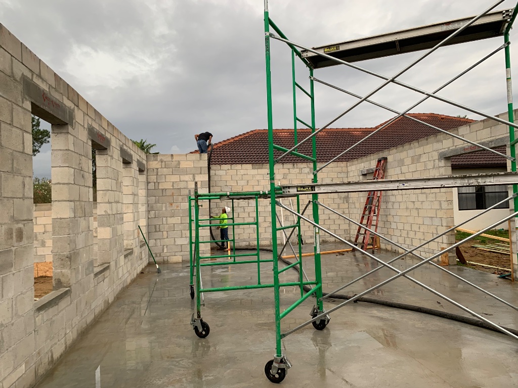 Block Walls & Scaffolding