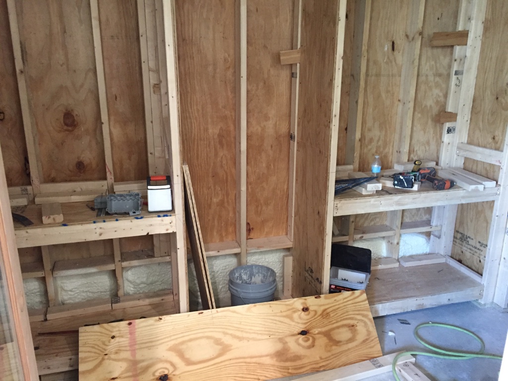 Garage Conversion — Ceiling Framing