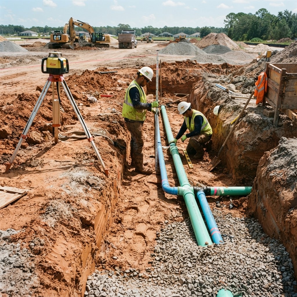 Underground Utility — Water & Wastewater
