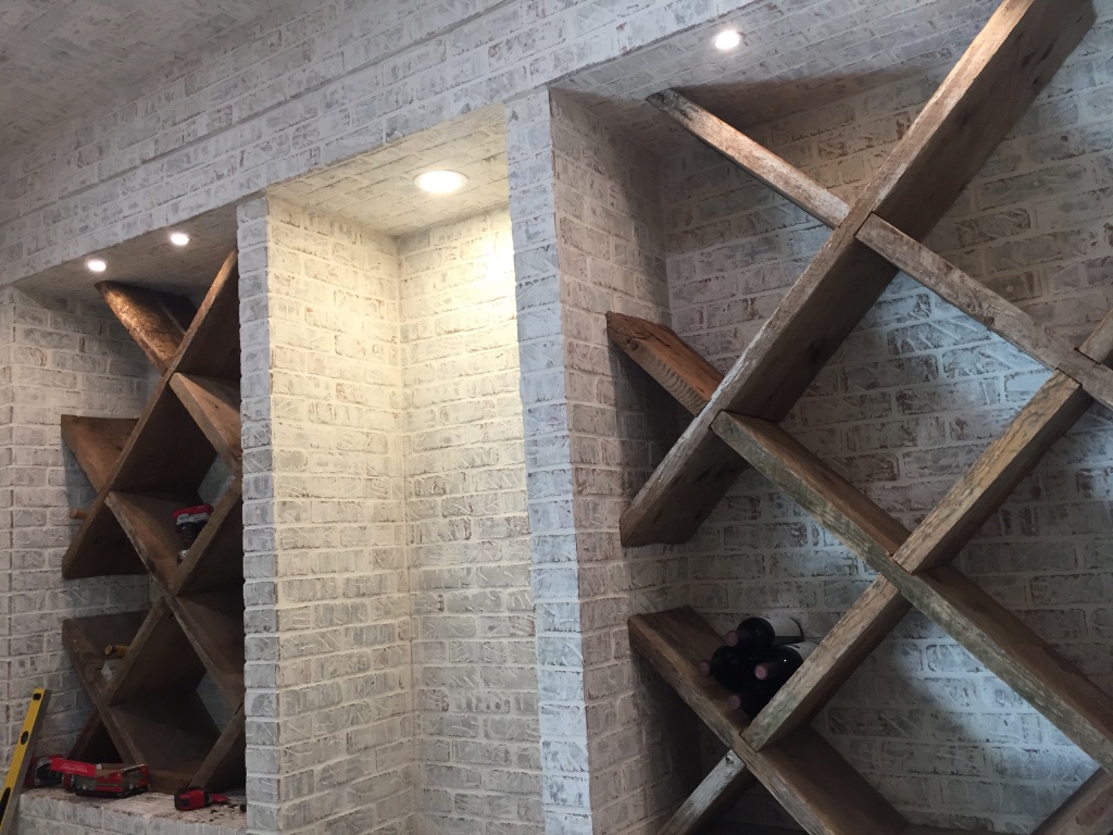 Wine Cellar — Dual Diamond Racks