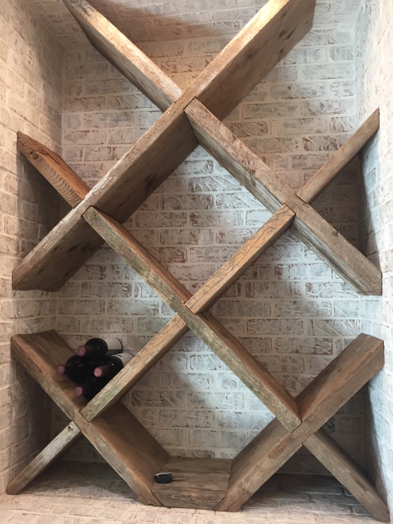 Wine Cellar — Diamond Rack Close-Up