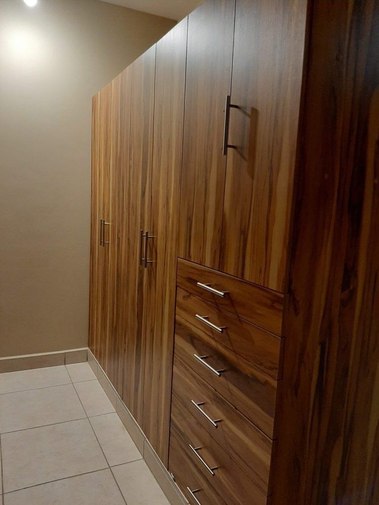 Exotic Wood Closet — Exterior Doors