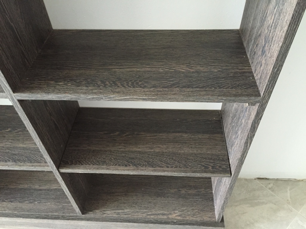 Dark Shelving — Cabinet & Desk Unit