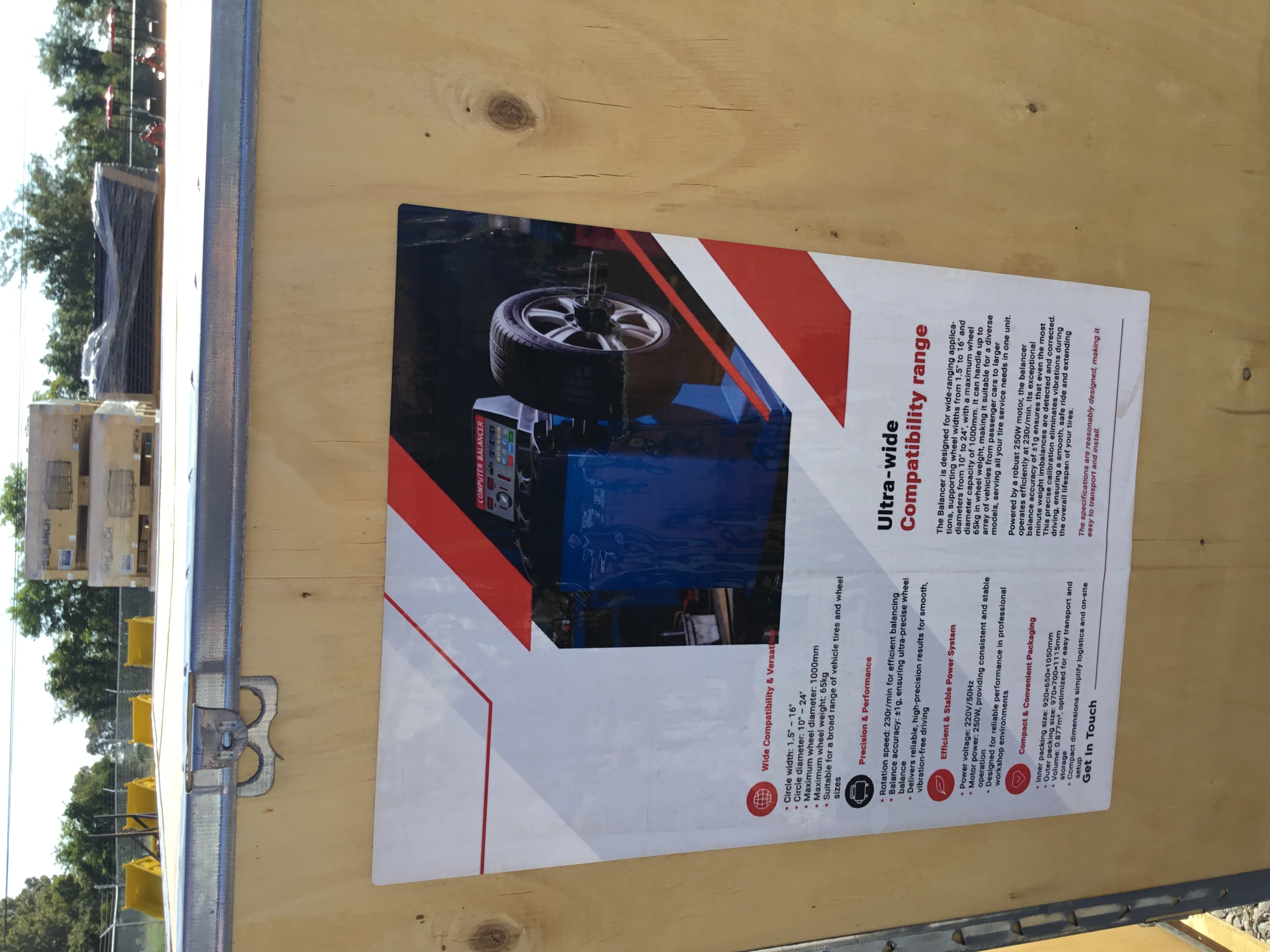 Wheel BALANCING MACHINE