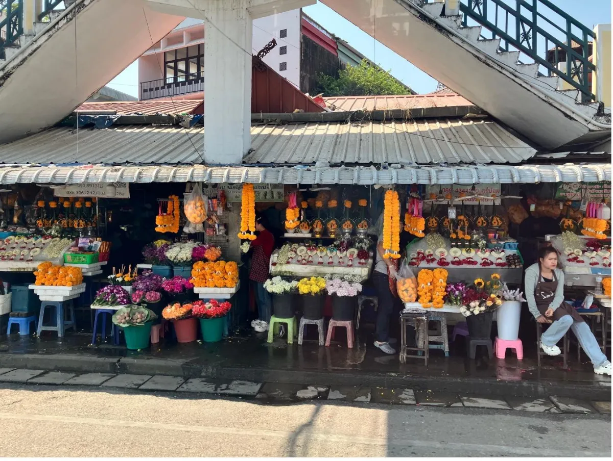 Chiang Mai flower market