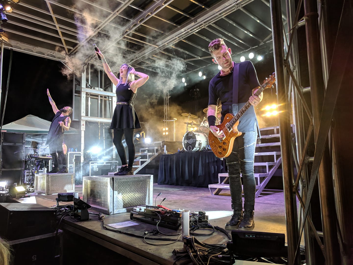 Live concert audio production — band performing with professional sound engineering by Audio Visual Genius LLC in Atlanta, GA
