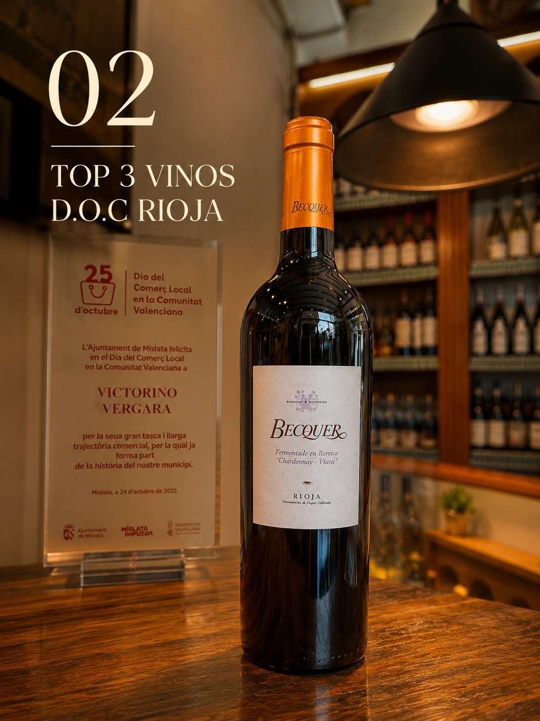 Becquer Fermentado en Barrica Chardonnay-Viura
