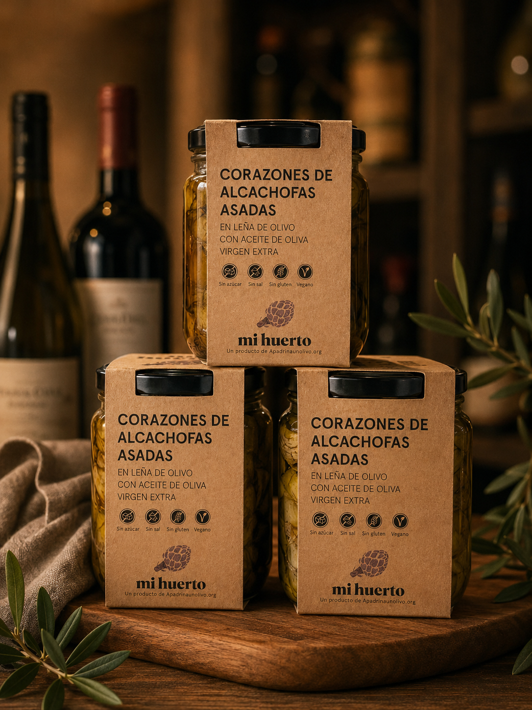 Corazones de Alcachofas Asadas