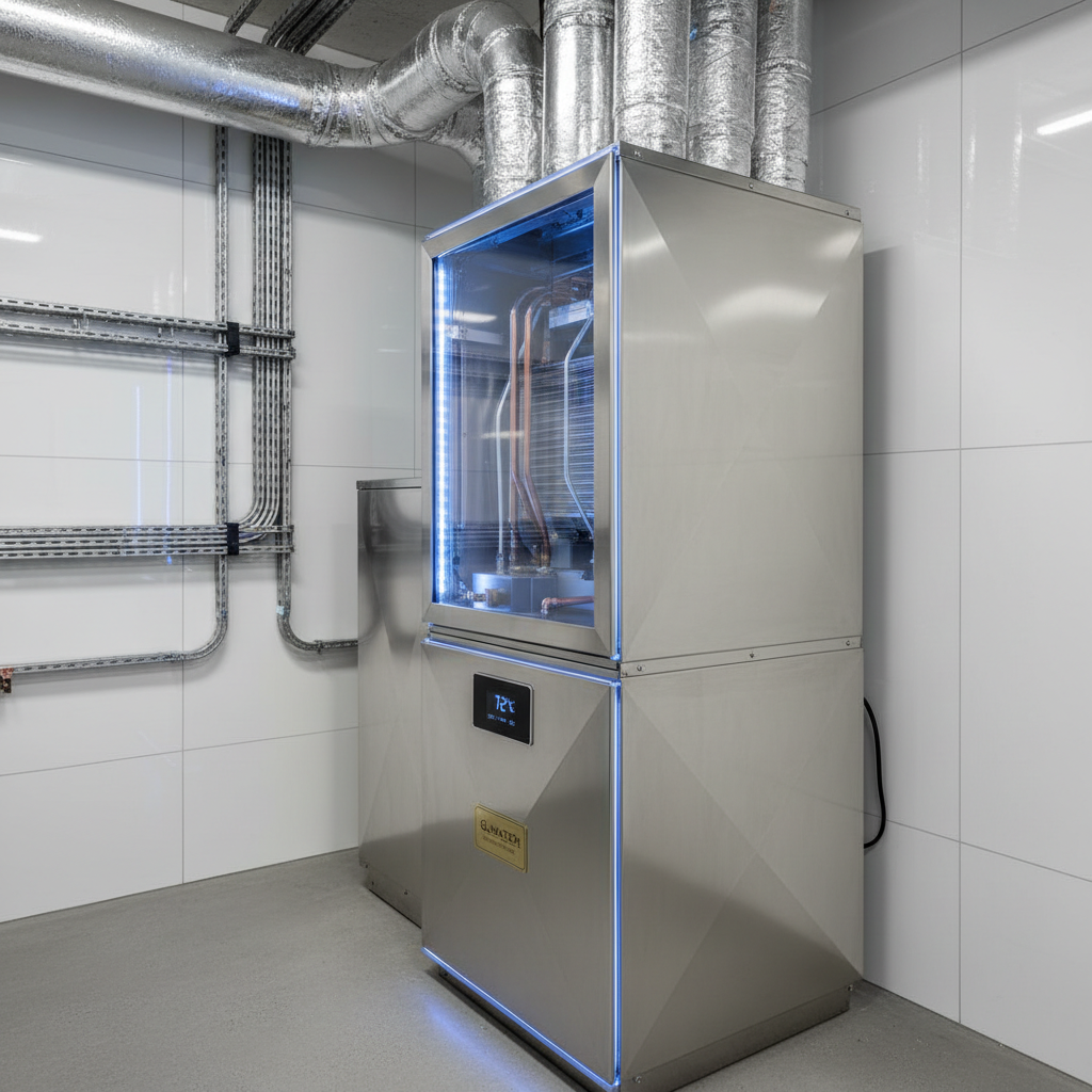 Professional HVAC technician from Metropolitan Heating & Cooling