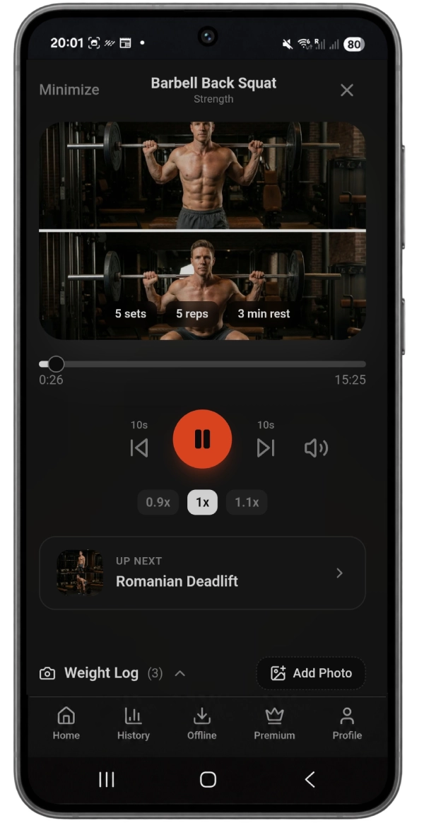 RepVoxr rep counter app