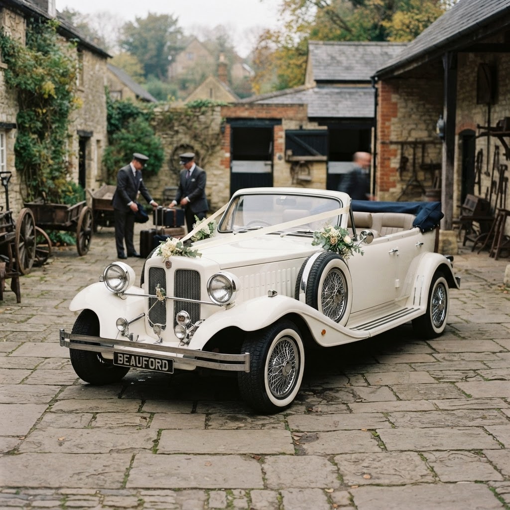 Vintage Wedding Car