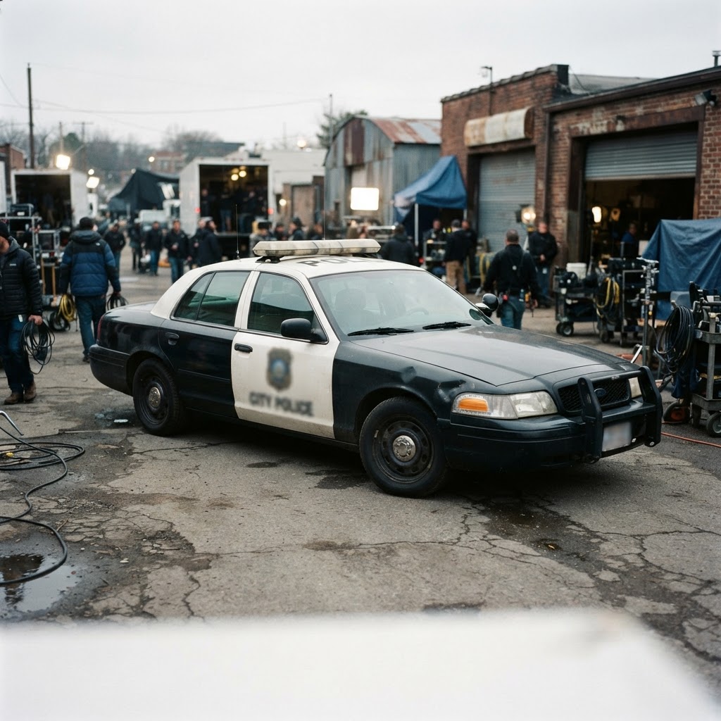 American Police Car