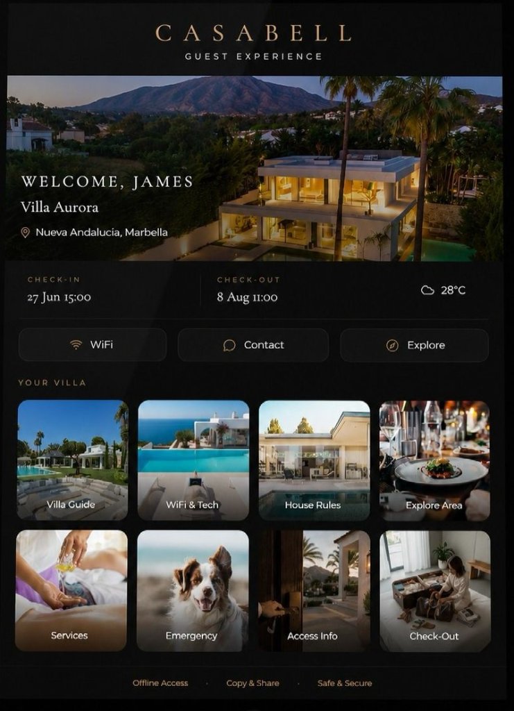 Casabell Guest Experience
