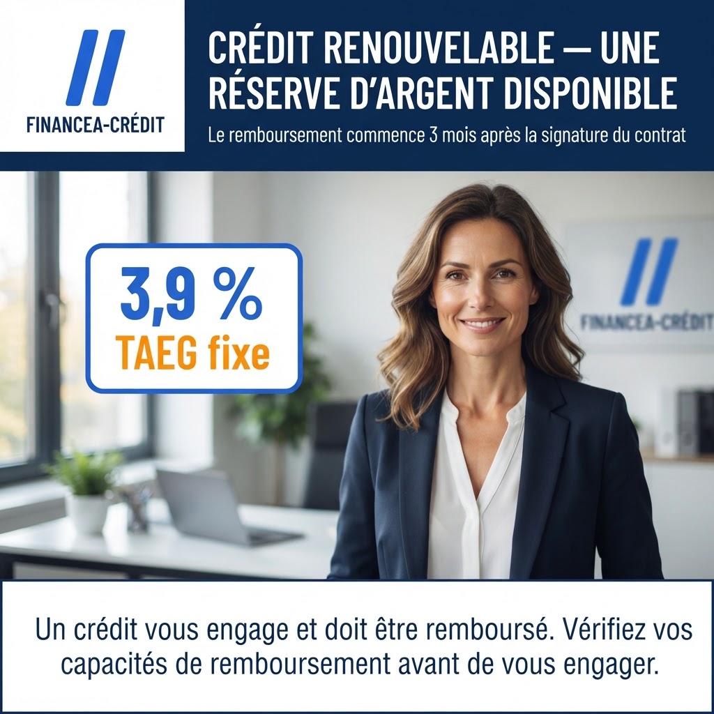 Crédit Renouvelable — Réserve d’argent disponible