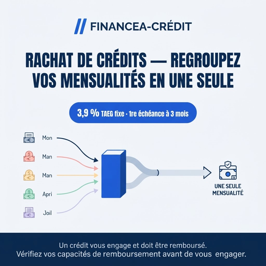 Rachat de Crédits — Une seule mensualité