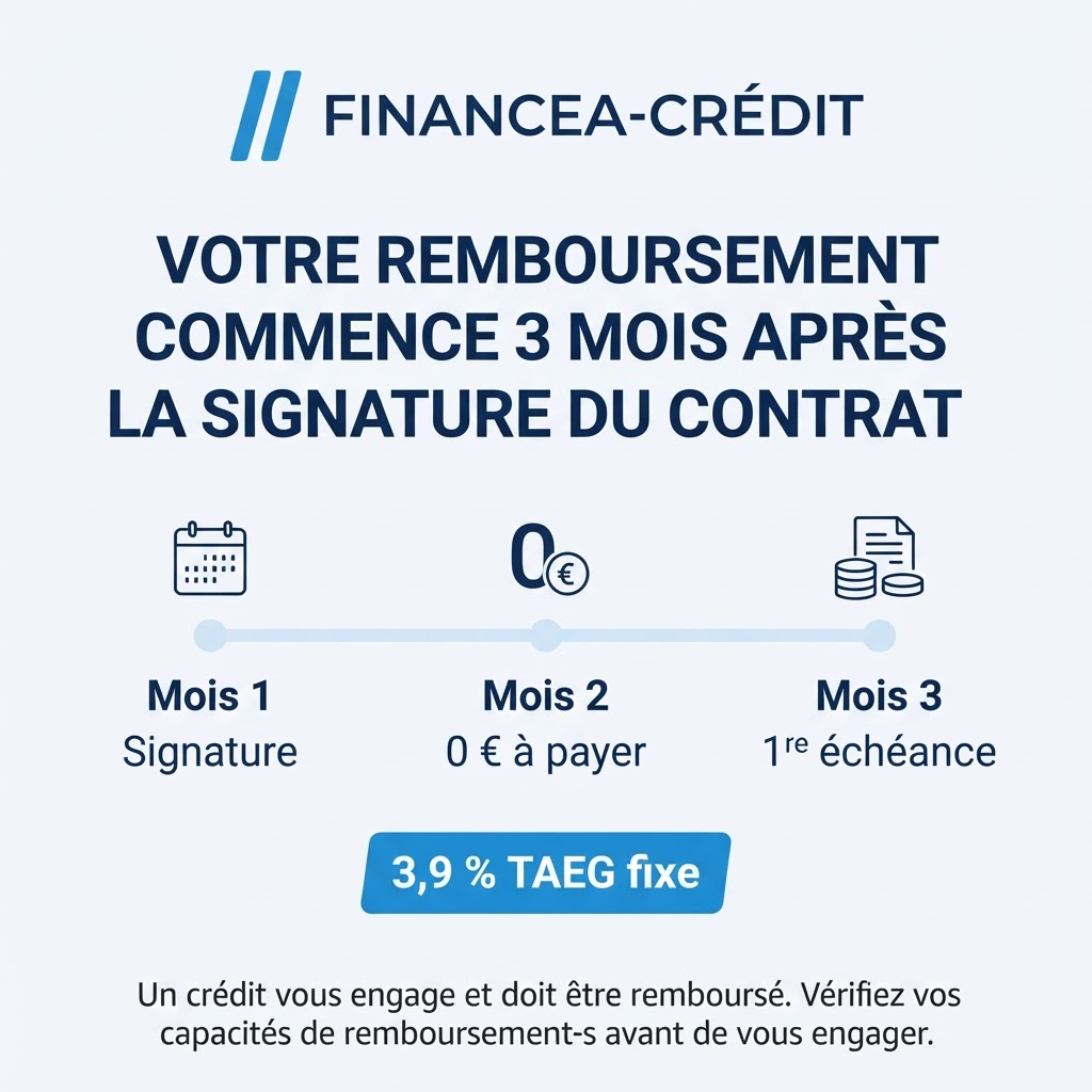 Remboursement 3 mois après la signature