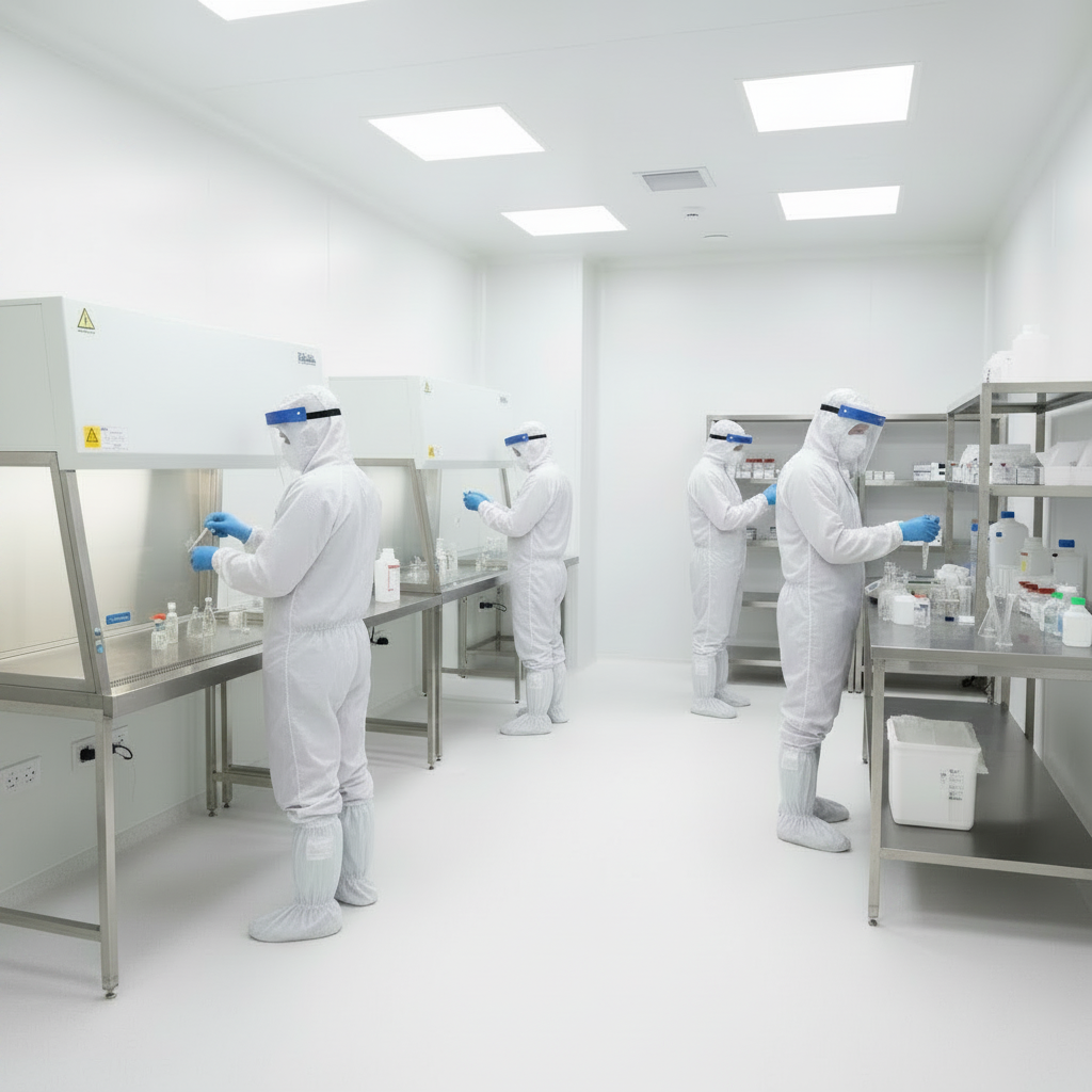 ISO Class 5 cleanroom facility
