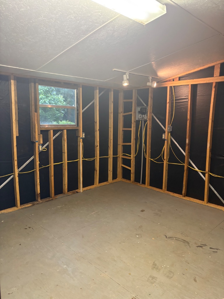Interior cleared and ready for renovation — Laurel Mississippi