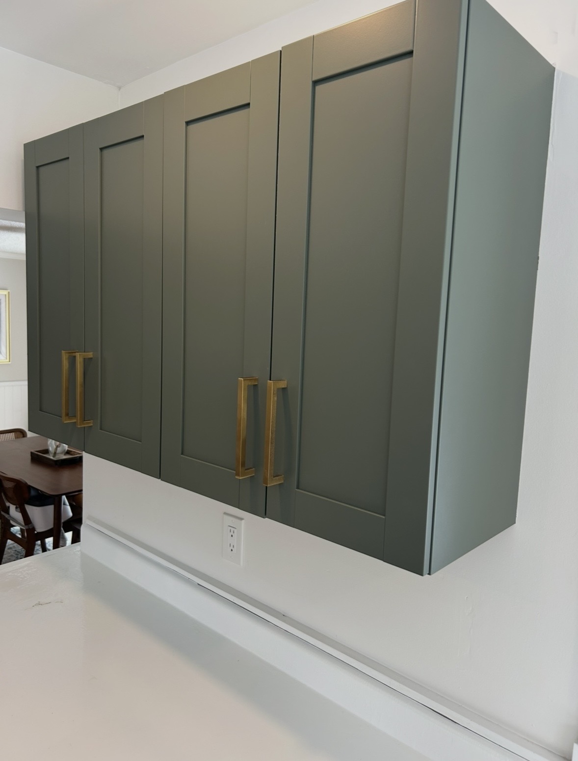 Interior doors and millwork after professional spray finishing in Muskoka