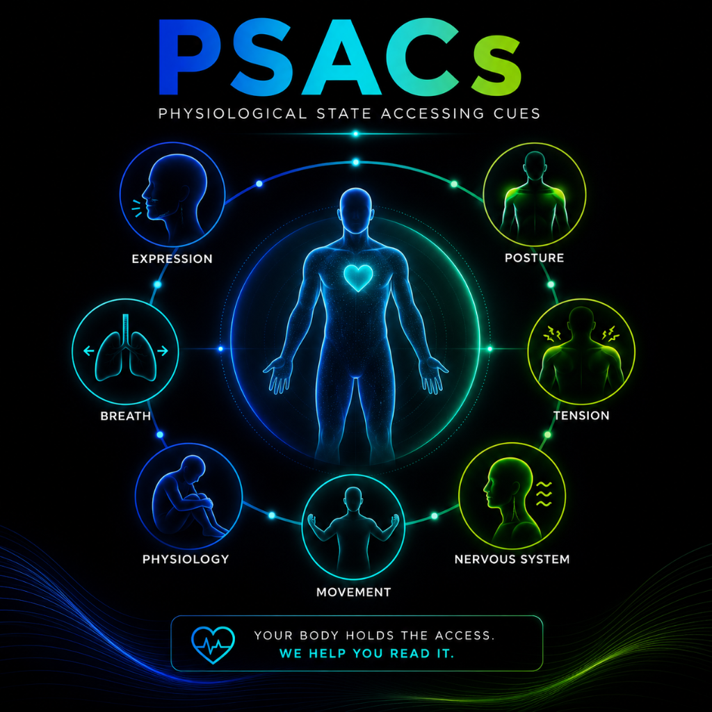Physiological State Accessing Cues (PSACs)