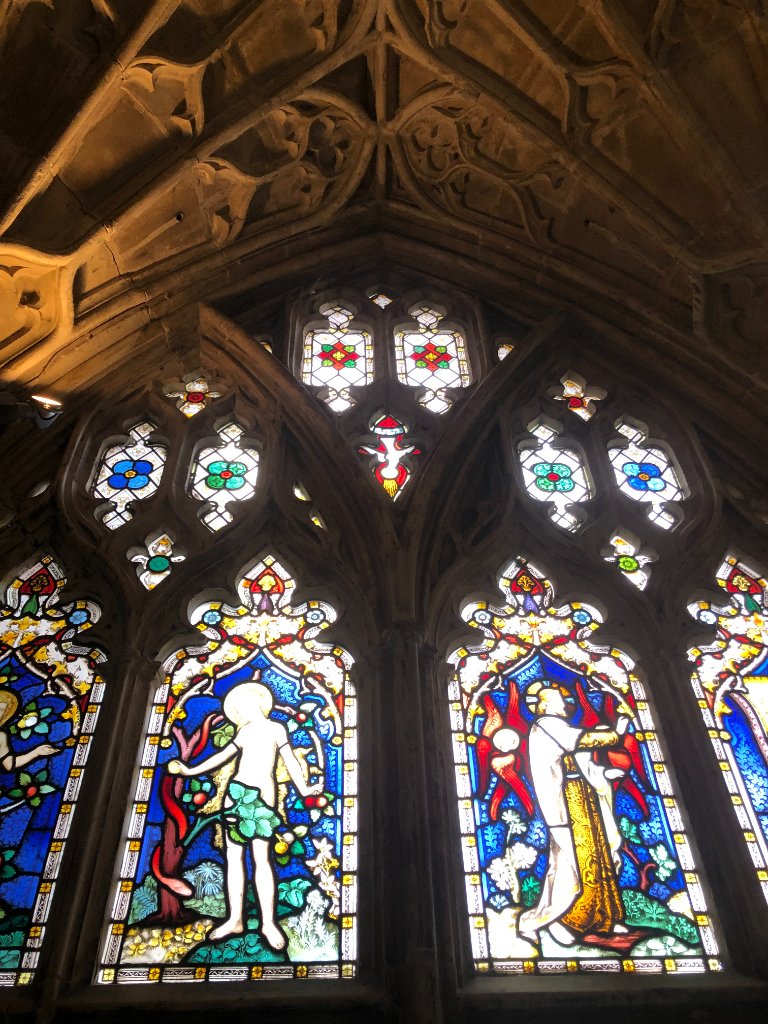 Gothic doorway — scale and memory