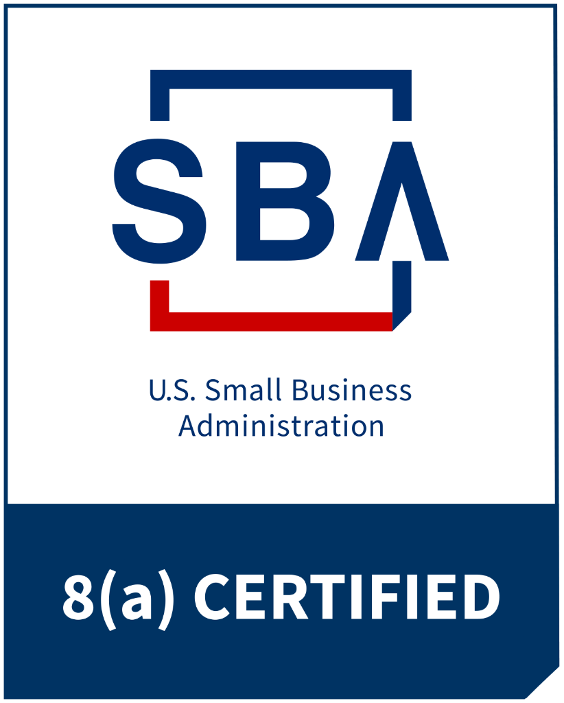 SBA 8(a) Certified badge
