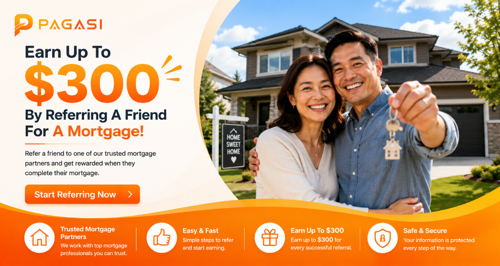 Pagasi mortgage referral rewards banner