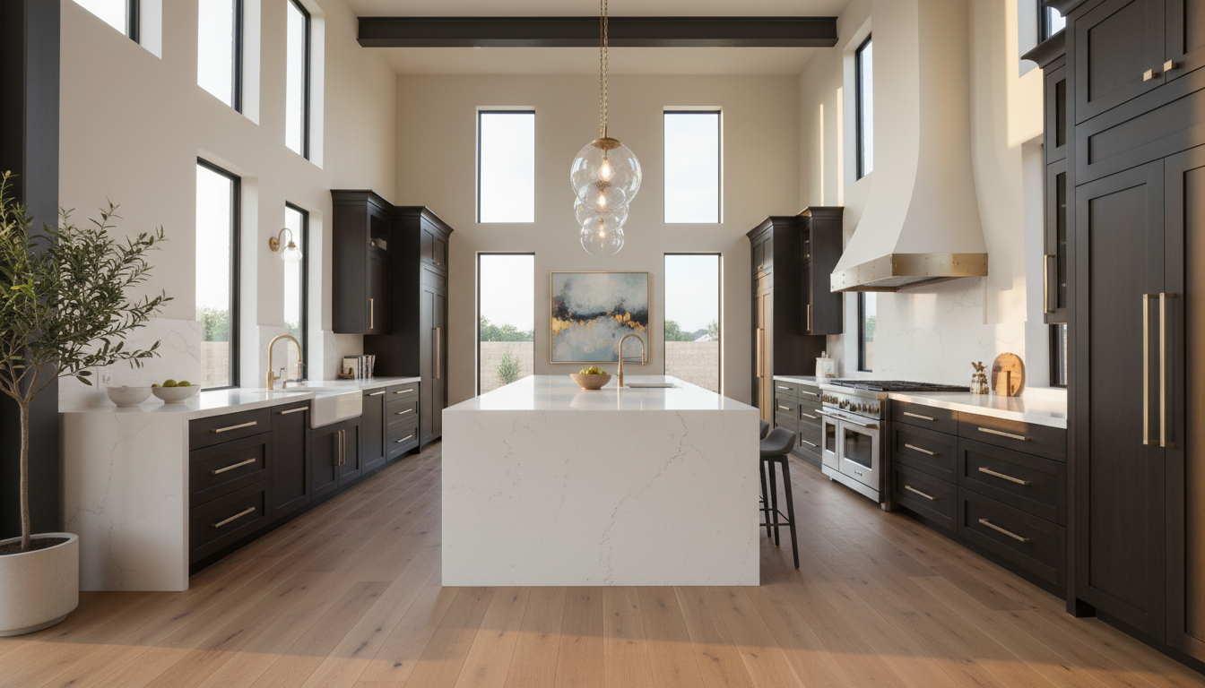 Luxury kitchen renovation by Texas BMC Remodeling in Pearland Texas