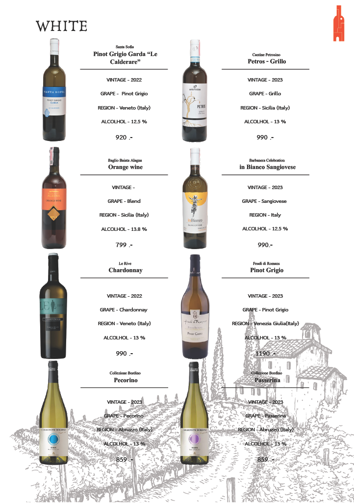 Wine list page 2