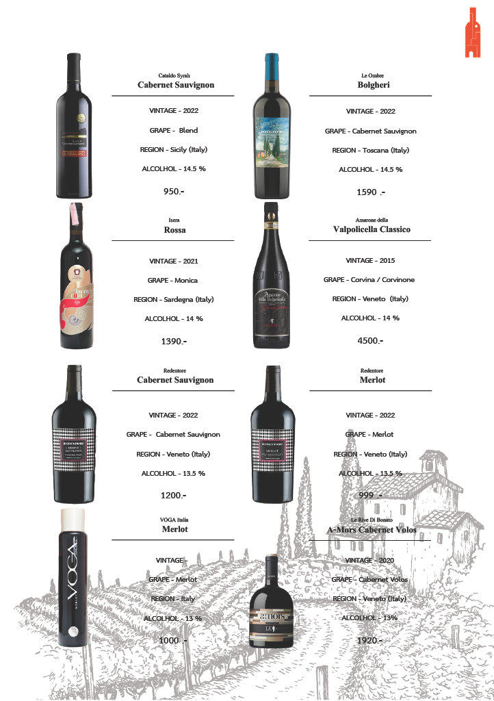 Wine list page 13