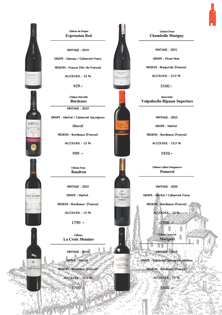 Wine list page 15