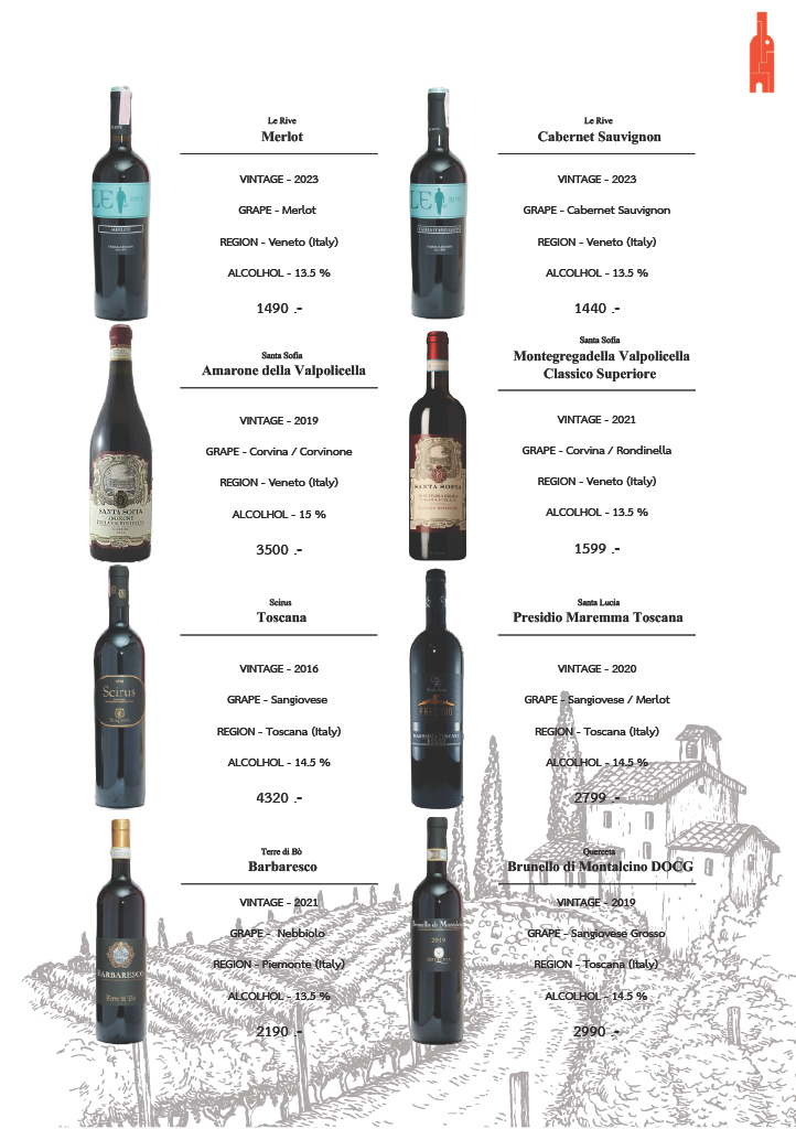 Wine list page 12