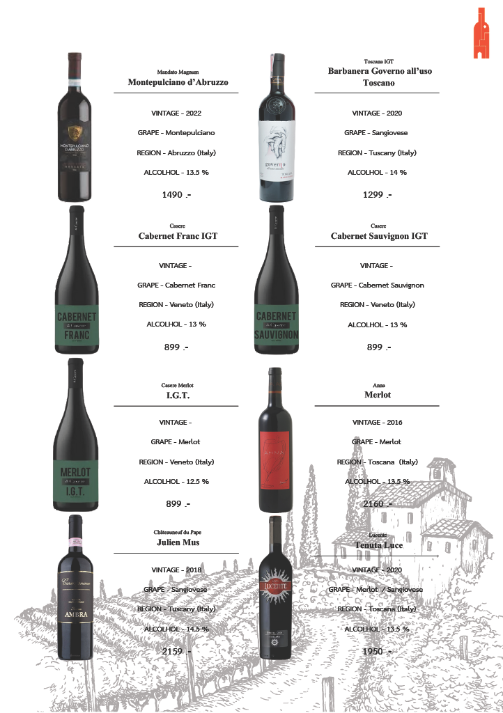 Wine list page 11