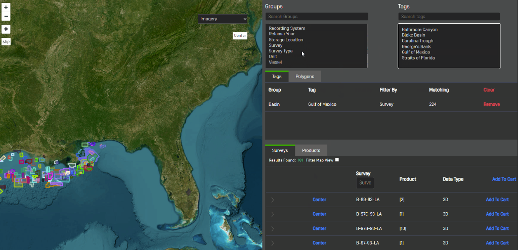 TerraStor multi-client portal