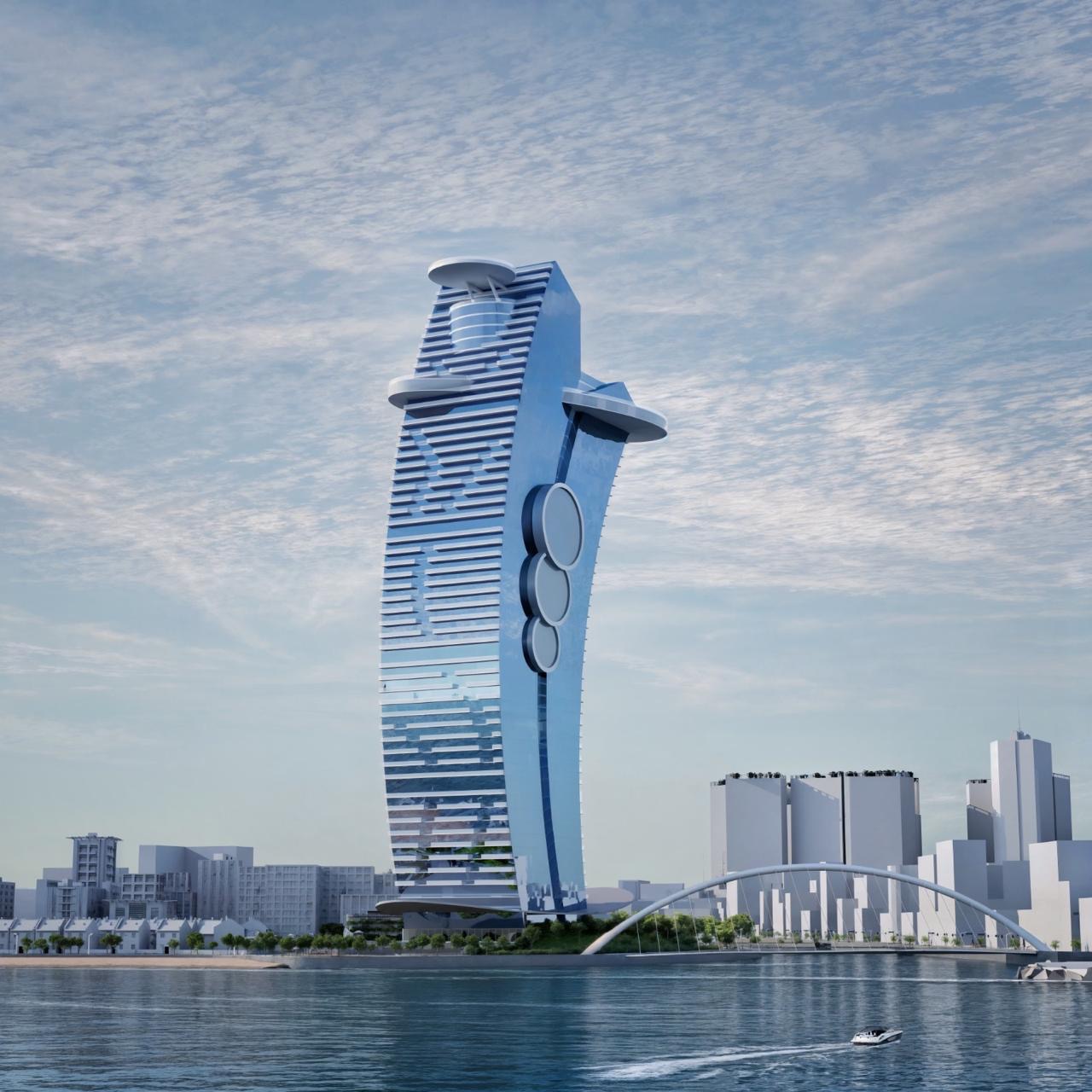 Luxury building exterior